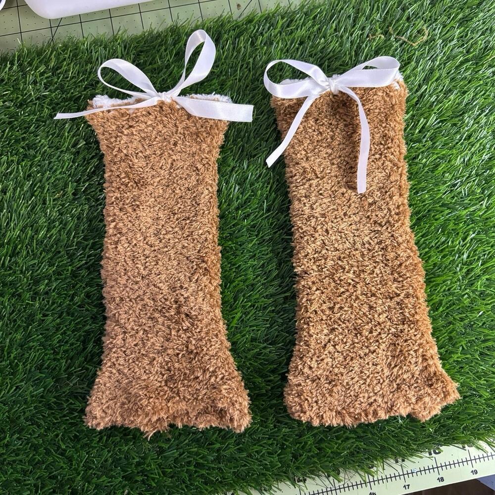 Handmade hand warmer gloves